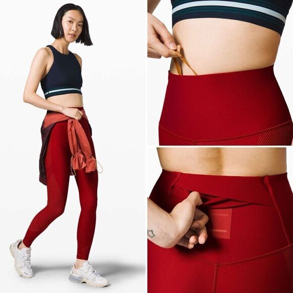 Lululemon x Roksanda My Element Tight in Caliente / Rustic Coral - Picture 4 of 8